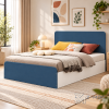 Giường Ngủ Xanh Trắng Đơn Giản Hiện Đại ZM-11052 - ảnh chi tiết 6