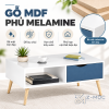 Gỗ MDF phủ melamine dễ vệ sinh, sử dụng bền