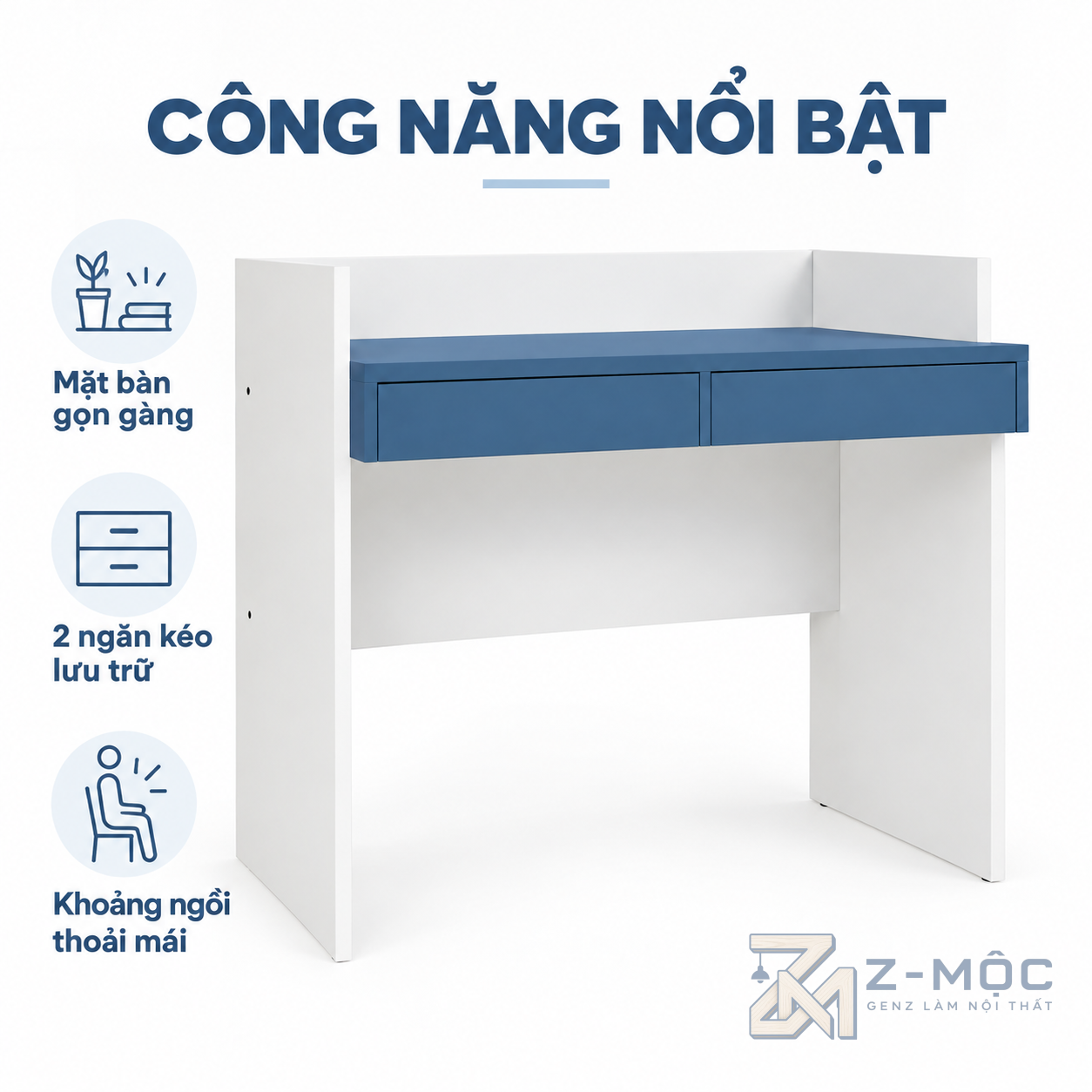 Hai Ngăn Kéo Giúp Cất Gọn Đồ Dùng