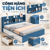 Kệ đầu giường tăng thêm không gian để đồ