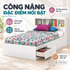 Ngăn kéo lớn giúp tăng không gian lưu trữ