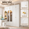 Nhiều khoang lưu trữ, tận dụng chiều cao phòng