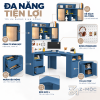 Nhiều không gian lưu trữ cho sách và đồ dùng