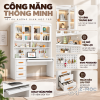 Nhiều khu vực lưu trữ cho sách vở và đồ dùng