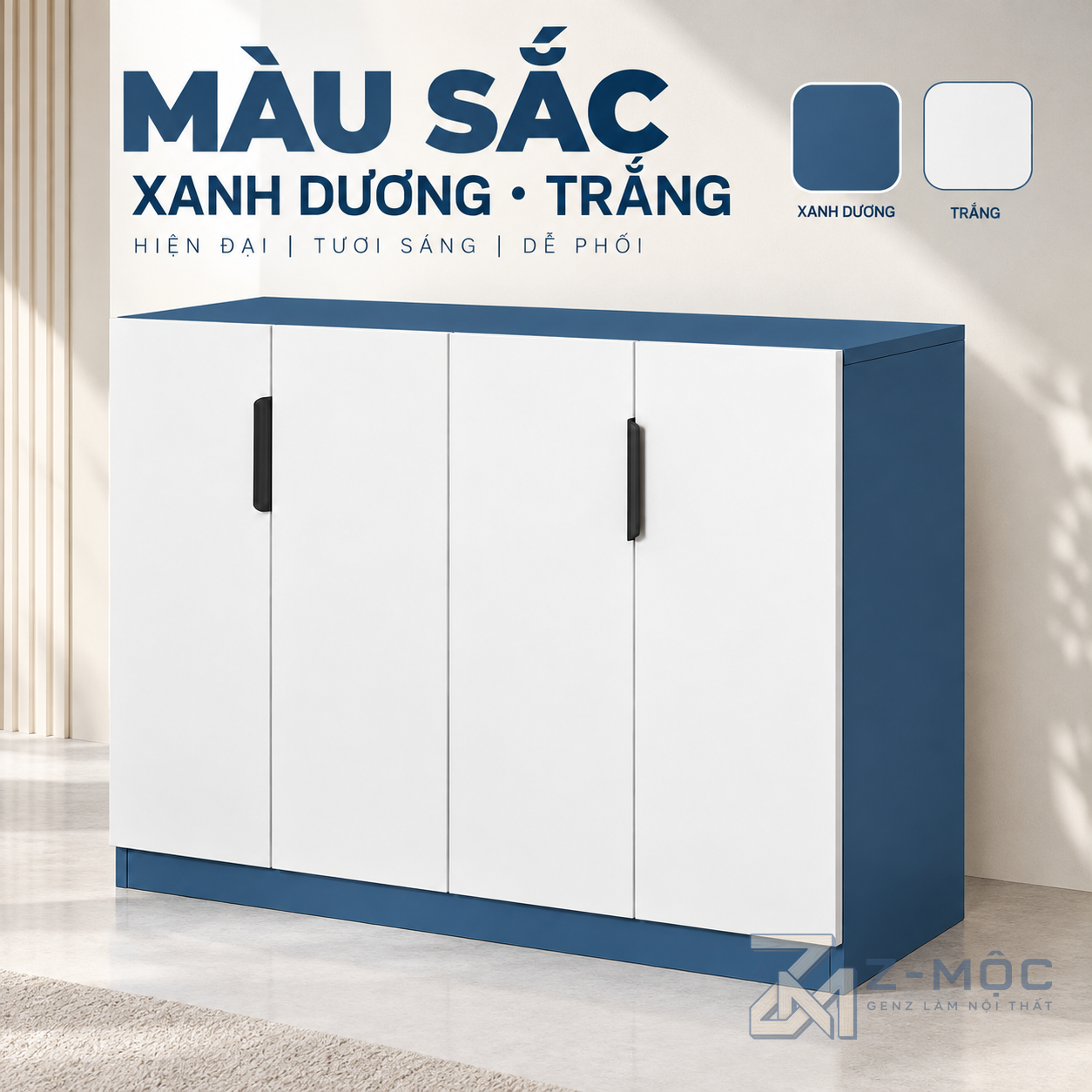 Phù hợp nhiều không gian nội thất