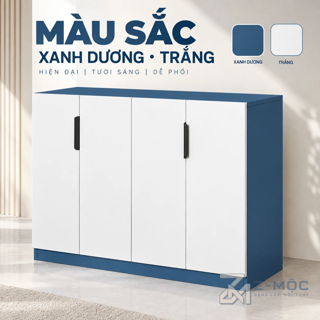 Phù hợp nhiều không gian nội thất