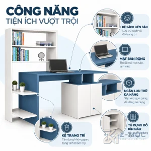 Phù hợp nhiều không gian sử dụng