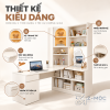 Thiết kế chữ L hiện đại, tận dụng tốt góc phòng