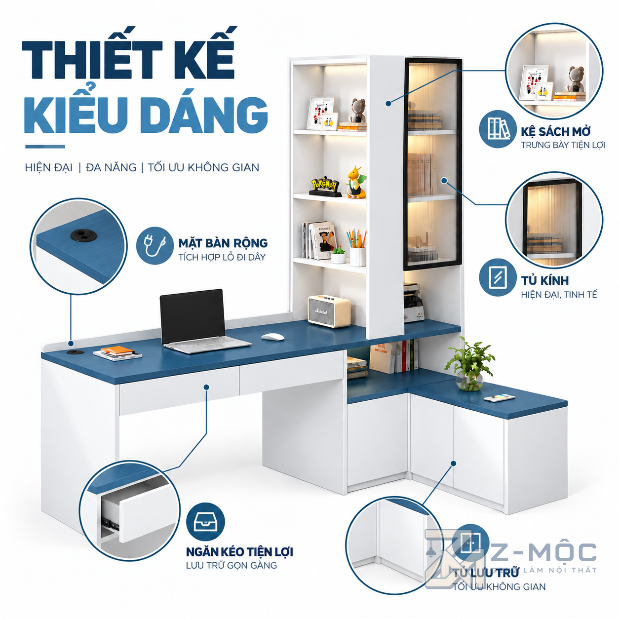 Thiết kế độc đáo, hiện đại và nổi bật