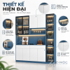 Thiết kế hiện đại, cánh kính tạo điểm nhấn