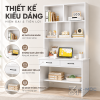 Thiết kế hiện đại, màu trắng dễ phối nội thất