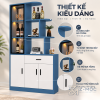 Thiết kế hiện đại, màu xanh tạo điểm nhấn