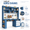 Thiết kế hiện đại, màu xanh trẻ trung