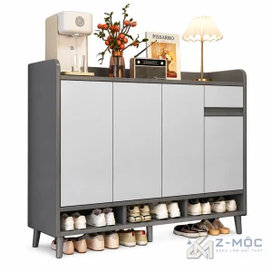 Tủ Giày Gỗ Công Nghiệp Thiết Kế Hiện Đại ZM-95001 - ảnh chi tiết 1
