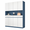 Tủ Giày Trắng Xanh Dáng Cao Hiện Đại ZM-95004 - 1600x350x2000mm - ZM-95004.3