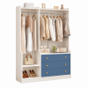 Tủ Quần Áo Mở Có Ngăn Kéo Tiện Ích ZM-10057 - 1400x550x1900mm - ZM-10057.2
