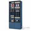 Tủ Rượu Cánh Kính Gỗ Công Nghiệp Hiện Đại ZM-93002 - 800x400x2000mm - ZM-93002.1