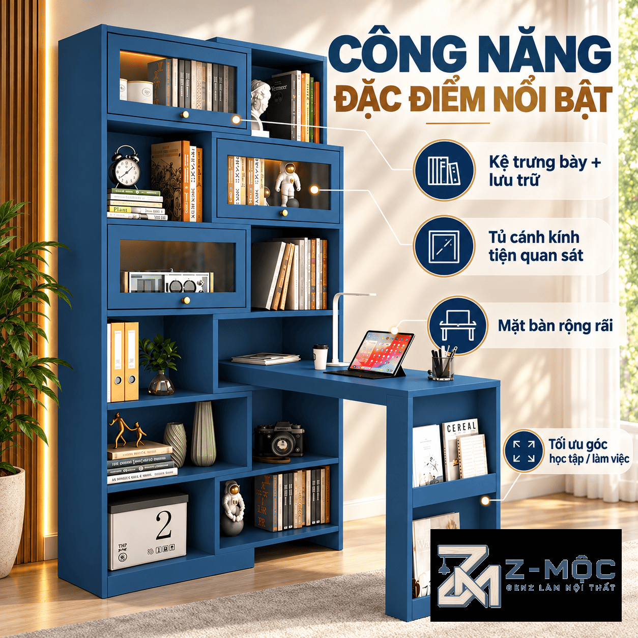 Hệ Kệ Sách Nhiều Tầng, Lưu Trữ Tiện Lợi
