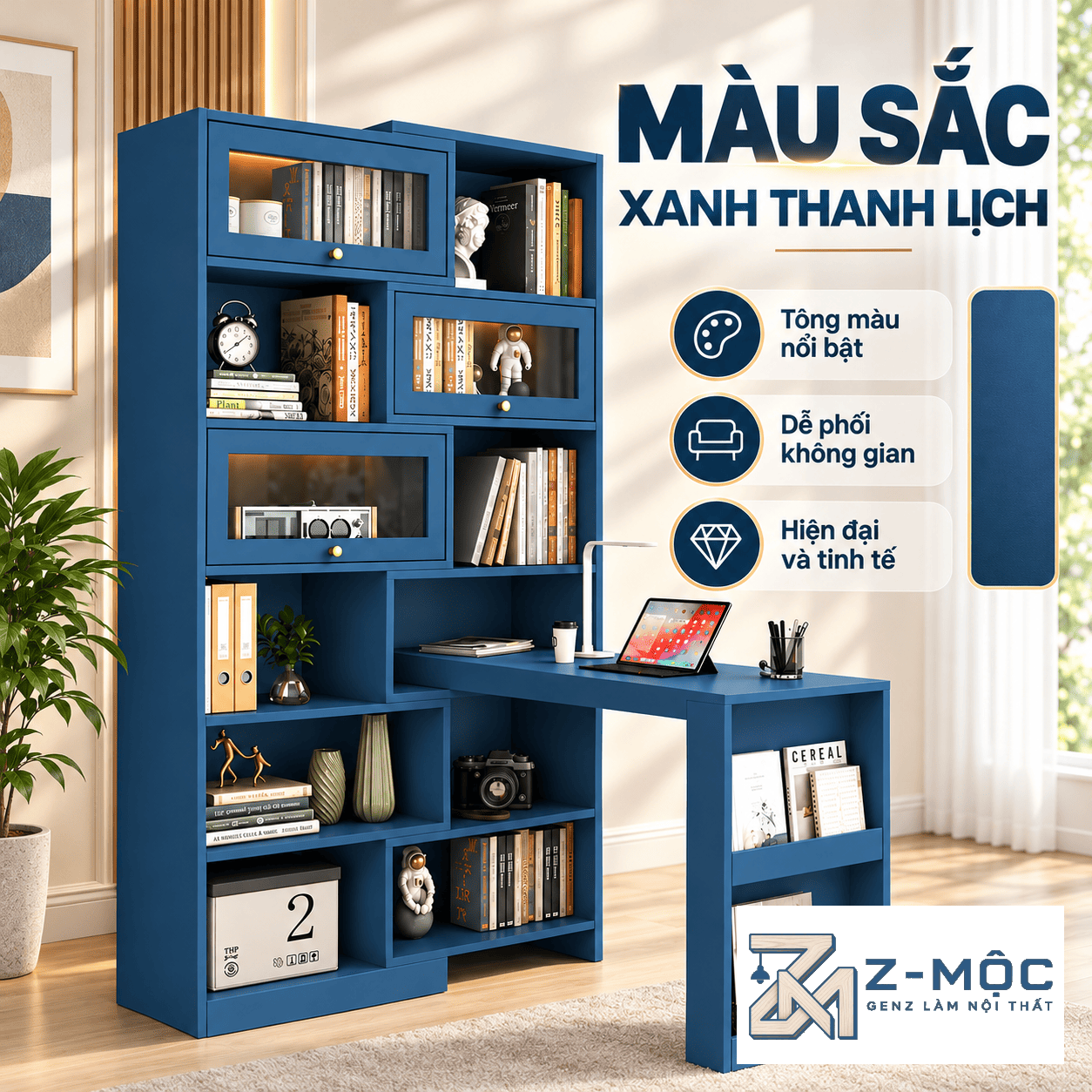 Phù Hợp Với Nhiều Không Gian Học Tập, Làm Việc