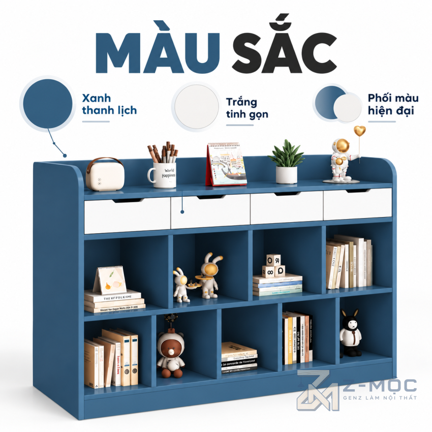 Dễ Bố Trí Trong Phòng Ngủ Và Góc Học Tập
