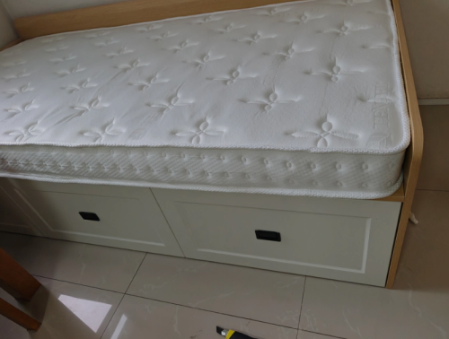 Giường Ngủ Gỗ MDF Có Ngăn Kéo Đơn Giản ZM-11053 photo review