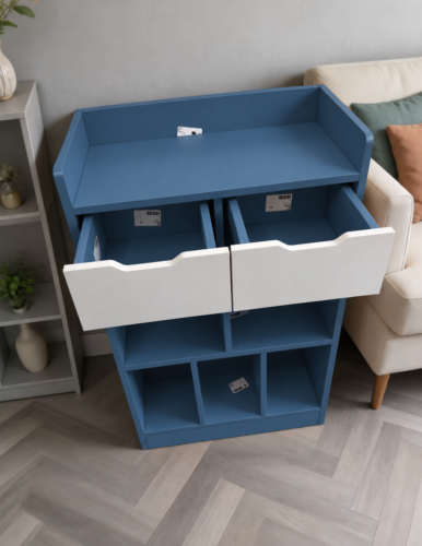 Kệ Sách Gỗ MDF Nhiều Ngăn Để Đồ Tiện Dụng ZM-71018 photo review