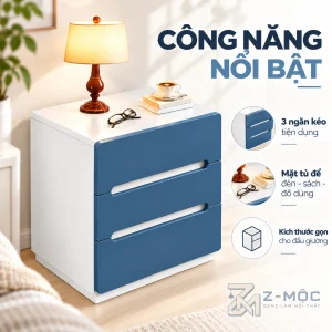 Ba Ngăn Kéo Tiện Lợi, Tăng Không Gian Lưu Trữ