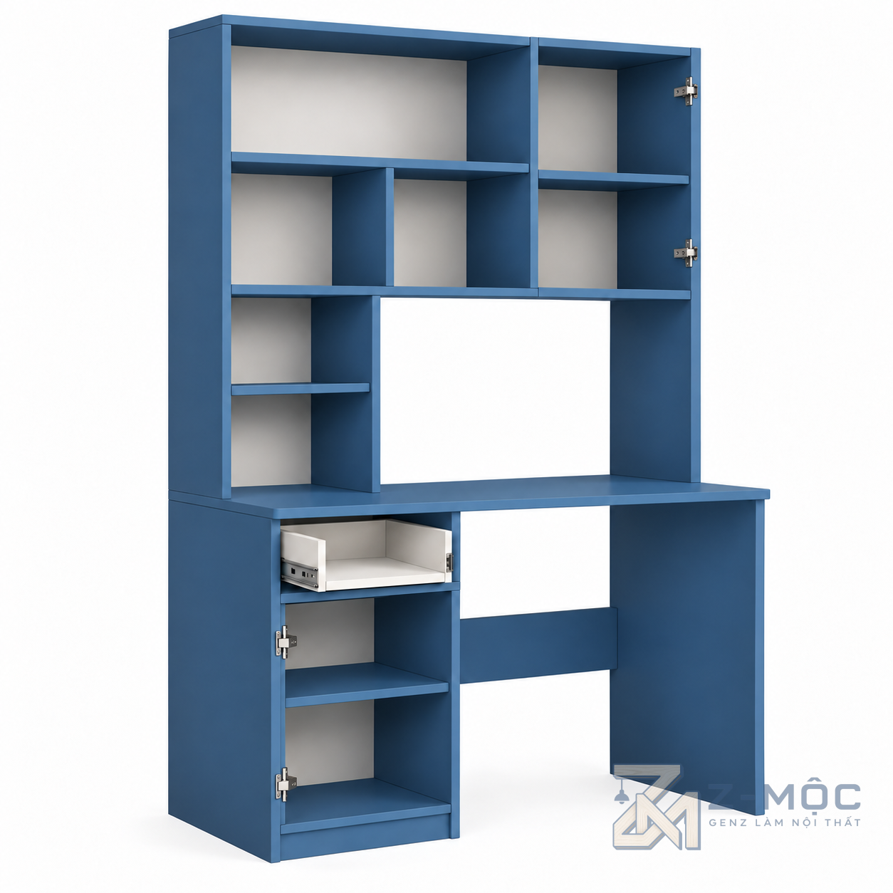 Bàn Học Liền Giá Sách Cánh Tủ Hình Gấu Xinh Xắn ZM-70094 - ảnh chi tiết 7