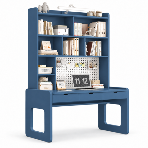 Bàn Học Liền Giá Sách Nhiều Ngăn Chứa Đồ ZM-70102