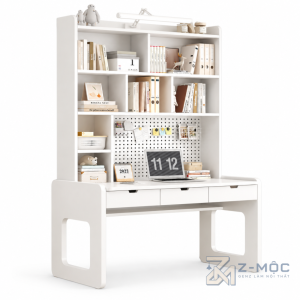 Bàn Học Liền Giá Sách Nhiều Ngăn Chứa Đồ ZM-70102 - ảnh chi tiết 1