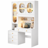 Bàn Học Liền Tủ Kính Có Bảng Treo Đồ ZM-70089 - 1200x600x1800mm - ZM-70089.1