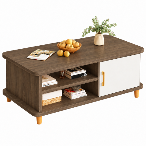 Bàn Trà Phòng Khách Tiện Dụng Gọn Gàng ZM-91014 - 1000x550x400mm - ZM-91014.1