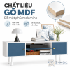 Chất liệu gỗ MDF phủ melamine