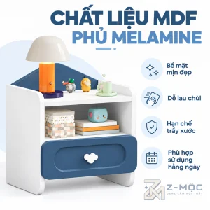 Chất Liệu Gỗ MDF Phủ Melamine Bền Đẹp