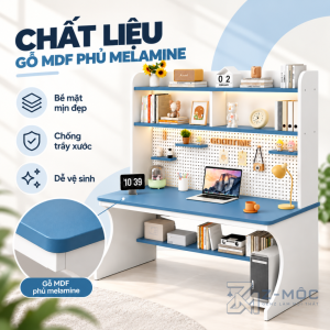 Chất Liệu Gỗ MDF Phủ Melamine Bền Đẹp