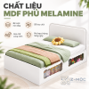 Chất liệu gỗ MDF phủ melamine bền đẹp