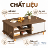Chất Liệu Gỗ MDF Phủ Melamine Bền Đẹp, Dễ Vệ Sinh