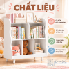 Chất liệu gỗ MDF phủ melamine dễ vệ sinh
