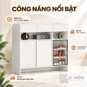 Công Năng Lưu Trữ Linh Hoạt, Dễ Sắp Xếp