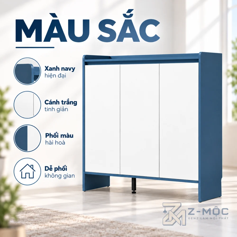 Dễ bố trí trong căn hộ và nhà phố