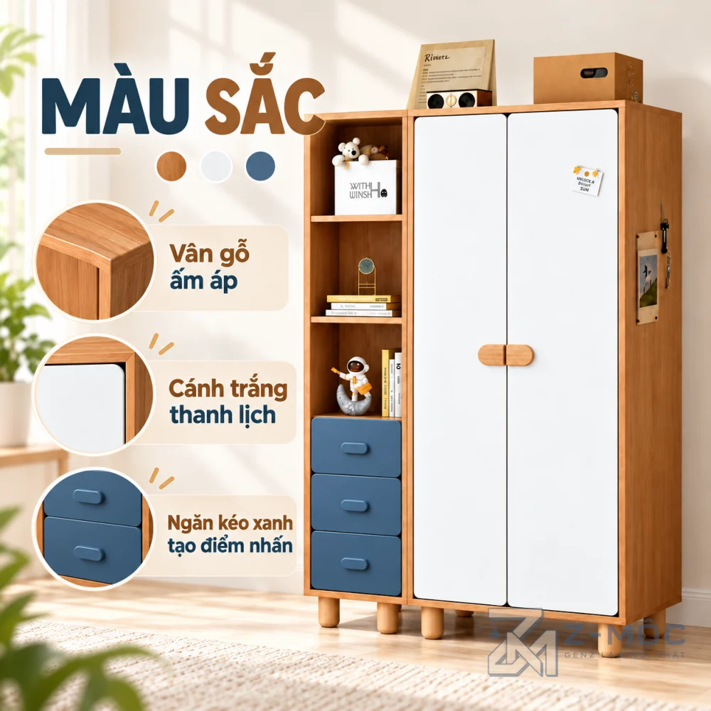 Dễ bố trí trong nhiều không gian phòng ngủ