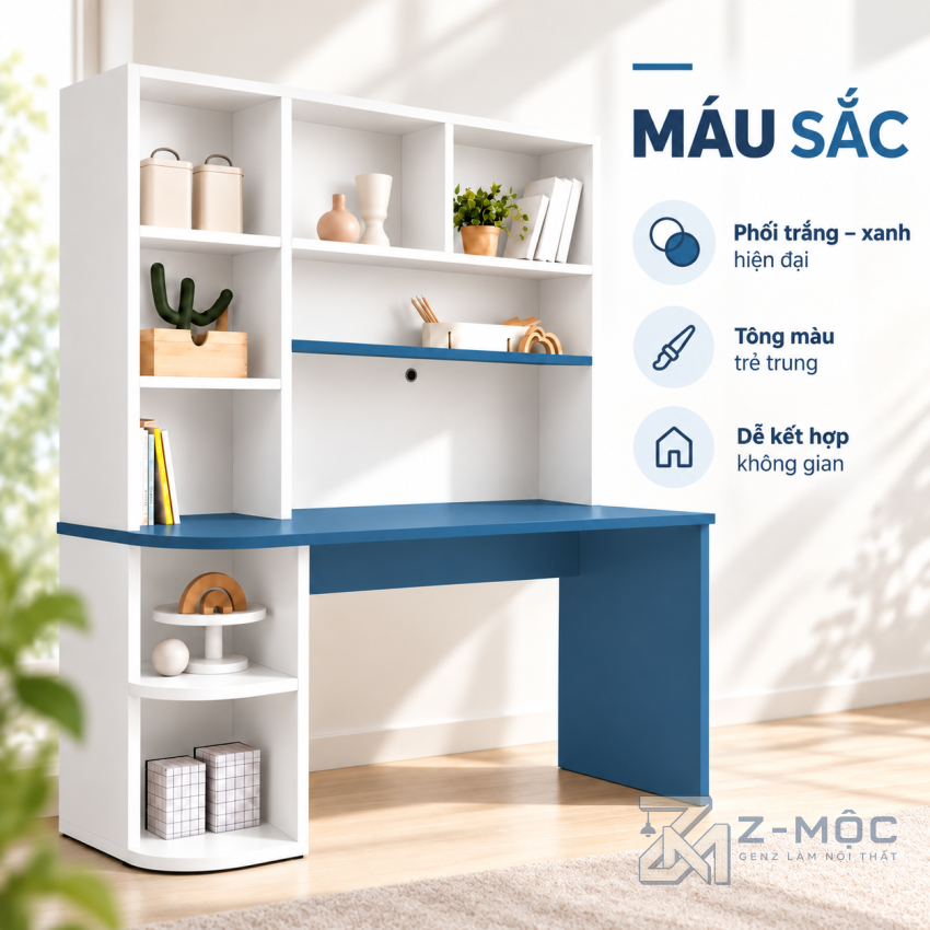 Dễ Bố Trí Trong Phòng Ngủ Và Góc Học Tập