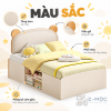 Dễ kết hợp với nhiều phong cách phòng bé