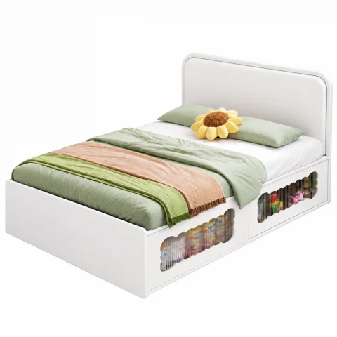 Giường Ngủ Cho Bé Có Hộc Để Đồ Tiện Lợi ZM-11054