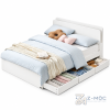 Giường Ngủ Gỗ Có Ngăn Kéo Đơn Giản, Gọn Đẹp ZM-11056 - ảnh chi tiết 1