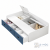 Giường Ngủ Gỗ MDF Có Ngăn Kéo Đơn Giản ZM-11053 - ảnh chi tiết 6