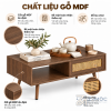 Gỗ MDF phủ melamine bền đẹp, dễ vệ sinh