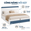 Hai ngăn kéo cuối giường tăng không gian chứa đồ