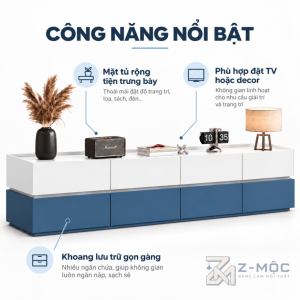Hệ Thống 8 Ngăn Kín Tăng Không Gian Lưu Trữ