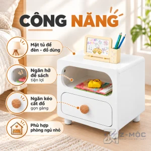 Hộc Mở Kết Hợp Ngăn Kéo Tiện Dụng